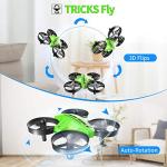 Kid's Mini Drone with 3 Batteries & Remote