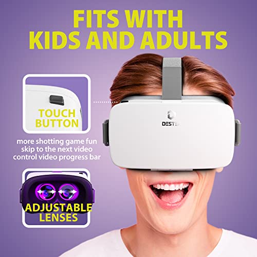 DESTEK V5 Virtual Reality Headset with Bluetooth Controller