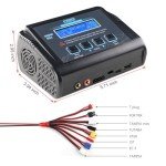 6S Lipo Balance Charger Discharge with Connectors
