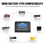 6S Lipo Balance Charger Discharge with Connectors