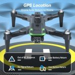 HYTOBP S166 4K GPS Drone with 3 Cameras