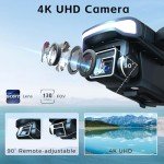 CHUBORY A77 Brushless Motor Drone with 4K Camera