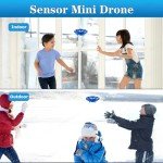 LED Mini UFO Drone for Kids – 360° Rotation