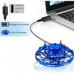LED Mini UFO Drone for Kids – 360° Rotation