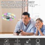 Aolwaco Mini Kids Drone with LED Lights