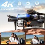 HYTOBP P17 4K GPS Drone with 3 Cameras