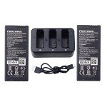 ZYGY 2-Pack 1100mAh LiPo Batteries for Tello Drone