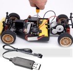 3-Pack USB Charger for 3.7V Drone Batteries