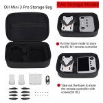 DJI Mini 3 Pro Travel Storage Bag - Black