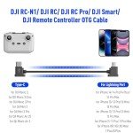 USB-C to iOS Remote Controller Cable for DJI Drones