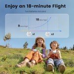 Ameta Morpho Mini Drone for Kids with 1080P Camera