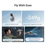 DJI Flip Drone with 4K Camera and Remote