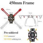HAWK’S WORK F450 DIY Drone Kit & Accessories