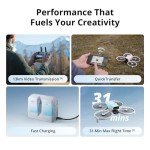 DJI Flip Drone with 4K Camera and Remote