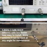 Agatige 5.8GHz Mini RHCP Antenna for FPV Drones
