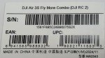 DJI Air 3S Fly More Combo Drone Package