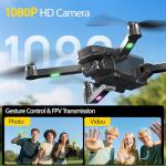 DEERC D25 Foldable Drone with 1080P HD Camera