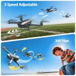 DEERC D25 Foldable Drone with 1080P HD Camera