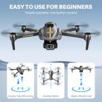 1080P HD Camera Drone for Beginners with Altitude Hold
