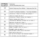 4-Piece LED Strobe Light Set for Drones