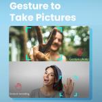 Foldable Dual Camera 4K WiFi Drone + Batteries