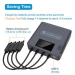 6-in-1 Charger for DJI Drones and Controller