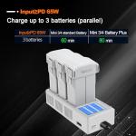 LYONGTECH Battery Charger for DJI Mini 3 Drone