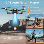 H11 GPS 4K Drone with Controller and Batteries
