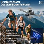 2K Camera Drone with Obstacle Avoidance and Altitude Hold