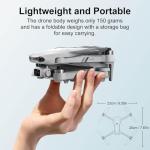 Jiakora 1080P Camera Drone - Foldable Quadcopter