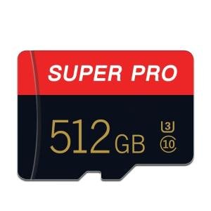 512GB Class 10 Micro Memory Card with Adapter