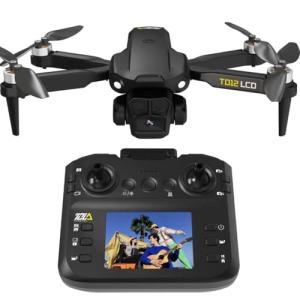 Toladrone TD12LCD Foldable Beginner Drone with Camera