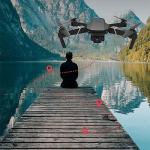 Hatem Pro 4K Foldable Drone with Remote Control