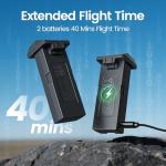 DEERC D35 GPS 4K Camera Drone for Beginners