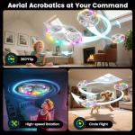 DEERC D13 Mini Drone for Kids with LED Lights