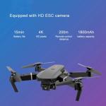 PEBBLE HUG E88 GPS Drone with 4K Camera