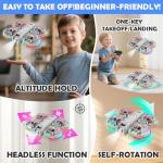 Mini Drone with LED Lights and Fun Features