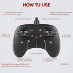 Kids Remote Control Mini Drone with LED Lights