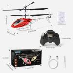 TERRAMUS Kids Remote Control Helicopter with Gyro