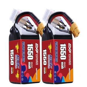 DXF 6S 1550mAh 150C Lipo Battery (2 Pack)