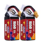 DXF 6S 1550mAh 150C Lipo Battery (2 Pack)