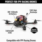 DXF 6S 1550mAh 150C Lipo Battery (2 Pack)