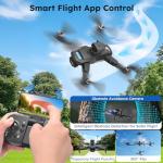 4K Foldable Drone with Camera for Kids & Adults