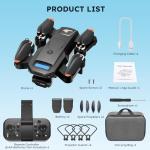 4K Foldable Drone with Camera for Kids & Adults
