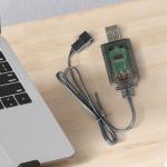 Litinliv USB Charger with 7.4V Connector for Drones