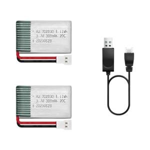 Hawk's Work 3.7V 300mAh Lipo Battery for Drones