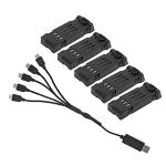 1200mAh 3.7V Lithium Battery with Charger Cable