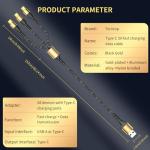 3-in-1 Fast Charging Cable for DJI Drones