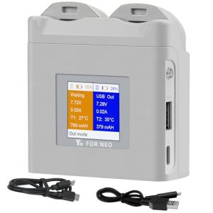 Dual Battery Charger for DJI Neo Drone