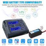 VOANZO Dual Port Lipo Battery Charger for Drones